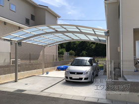 のカーポート レイナツインポートグラン　積雪〜20cm対応 施工例