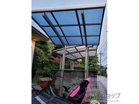 のサイクルポート・駐輪場 レイナポートグランミニ 積雪〜20cm対応 施工例