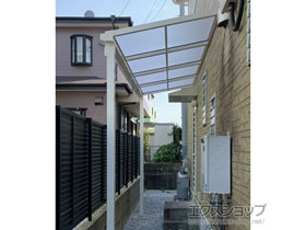 のテラス屋根 ソラリア F型 テラスタイプ 単体 積雪〜20cm対応 施工例