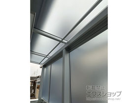 のバルコニー・ベランダ屋根 ヴェクターテラス F型 屋根タイプ 単体 積雪〜20cm対応 施工例