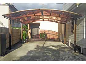 のカーポート レイナツインポートグラン　積雪〜20cm対応 施工例