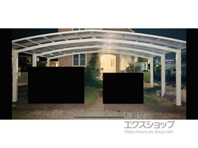 のカーポート レイナトリプルポートグラン　積雪〜20cm対応 施工例