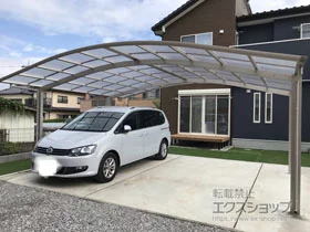 YKKAPのカーポート レイナツインポートグラン　積雪～20cm対応 施工例