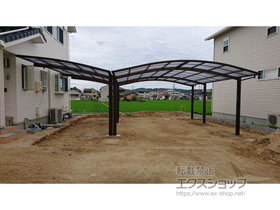 のカーポート レイナツインポートグラン 延長　積雪〜20cm対応 施工例