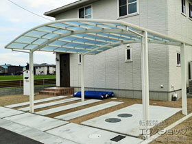 のカーポート レイナツインポートグラン　積雪〜20cm対応 施工例
