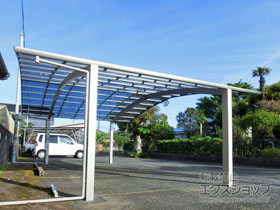 のカーポート レイナトリプルポートグラン　積雪〜20cm対応 施工例