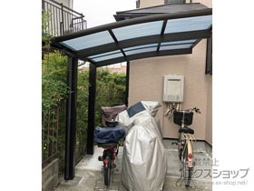 のサイクルポート・駐輪場 レイナポートグランミニ 積雪〜20cm対応 施工例