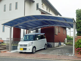 のカーポート レイナツインポートグラン　積雪〜20cm対応 施工例