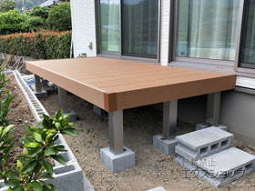 のウッドデッキ リウッドデッキ 200 施工例