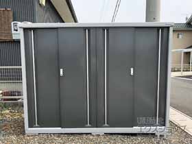 の物置・屋外倉庫 シンプリー 一般型 2160×905×1603 MJX-219D-PG 施工例