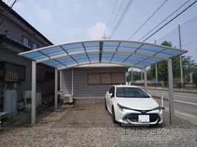 YKKAPのカーポート レイナツインポートグラン　積雪～20cm対応 施工例