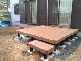 のウッドデッキ リウッドデッキ 200 施工例