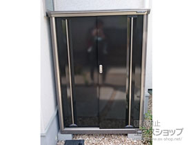 の物置・屋外倉庫 ナイソーシスター　1100×480×1603 KMW-115D-P 施工例