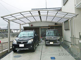 のカーポート レイナツインポートグラン　積雪〜20cm対応 施工例