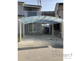 YKKAPのカーポート レイナツインポートグラン　積雪～20cm対応 施工例