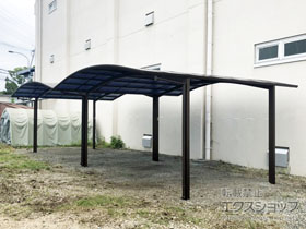 のカーポート レイナツインポートグラン　積雪〜20cm対応 施工例