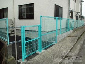 のフェンス・柵 UNフェンス A800-50 施工例