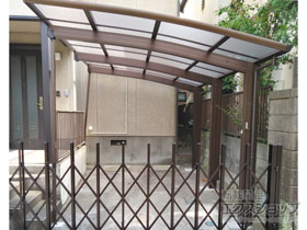 のカーポート レイナポートグラン50 積雪〜50cm対応 施工例