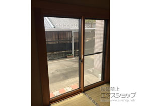 の二重窓（内窓） インプラス ダストバリア仕様 引違い窓 2枚建 施工例