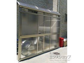 のテラス屋根 プレシオステラス R型 テラスタイプ 単体 積雪〜20cm対応 施工例