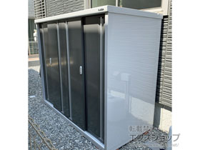 の物置・屋外倉庫 シンプリー 一般型 1940×905×1603 MJX-199D-PG 施工例