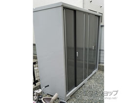 の物置・屋外倉庫 シンプリー 一般型 2160×755×1903（MJX-217E） MJX-217E-PG 施工例