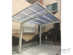 のカーポート ネスカR (ラウンドスタイル) 積雪〜20cm対応 施工例