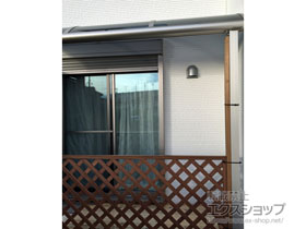 のテラス屋根 プレシオステラス R型 テラスタイプ 単体 積雪〜20cm対応 施工例