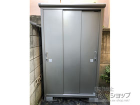 の物置・屋外倉庫 エスモ 一般型 1200×650×1959（ESE-1206A） ESE-1206A-SS 施工例