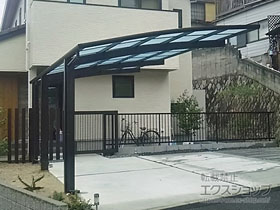 のカーポート レイナポートグラン 延長　積雪〜20cm対応 施工例