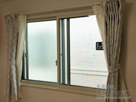 の二重窓（内窓） インプラス ダストバリア仕様 引違い窓 2枚建 施工例