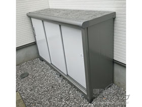 の物置・屋外倉庫 エスモ 一般型 1797×520×1101 ESE-1805Y-PW 施工例