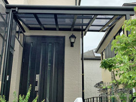 のテラス屋根 スピーネ F型 テラスタイプ 単体 積雪〜20cm対応 施工例