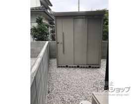 の物置・屋外倉庫 Mr.ストックマンダンディ 一般型 結露減少型 (ND-Z1812-W) 施工例