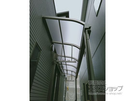 のテラス屋根 ソラリア R型 テラスタイプ 単体 積雪〜20cm対応 施工例