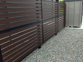 の物置・屋外倉庫 エスケーエイト 多雪型 ( SK8S-70-GK) 施工例