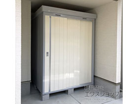 の物置・屋外倉庫 ネクスタ 一般型 1790×1790×2375 NXN-32H-【FW】 施工例