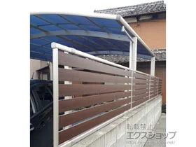 YKKAPのカーポート レイナツインポートグラン　積雪～20cm対応 施工例