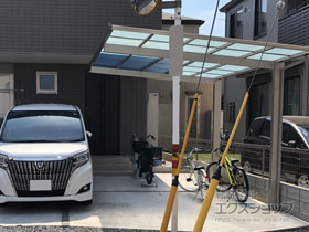 のカーポート エフルージュグラン　積雪〜20cm対応 施工例