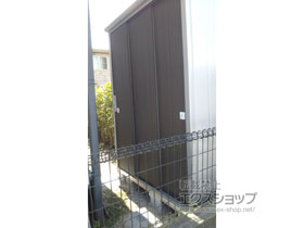 の物置・屋外倉庫 エスモ 一般型 ( ESE-1506A-DW) 施工例