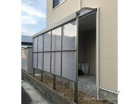 のテラス屋根 スピーネ R型 テラスタイプ 単体 積雪〜20cm対応 施工例