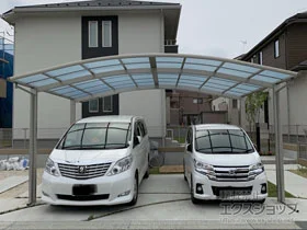 YKKAPのカーポート レイナツインポートグラン　積雪～20cm対応 施工例