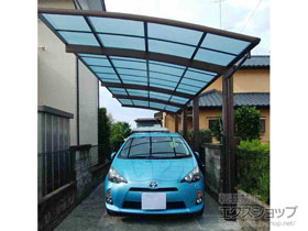 のカーポート レイナポートグラン 縦連棟　積雪〜20cm対応 施工例