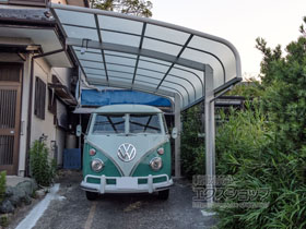 のカーポート レイナキャップポートグラン　積雪〜20cm対応 施工例