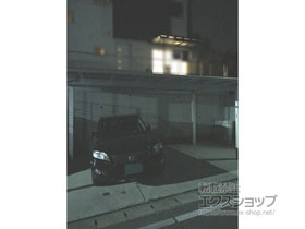 のカーポート エフルージュ ツイン 積雪〜20cm対応 施工例