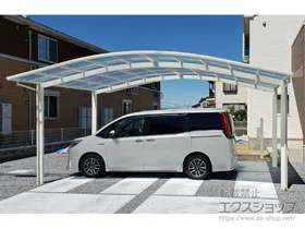 YKKAPのカーポート レイナツインポートグラン　積雪～20cm対応 施工例