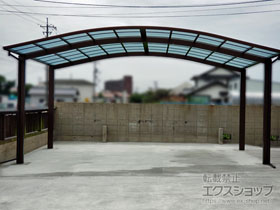 のカーポート レイナツインポートグラン　積雪〜20cm対応 施工例
