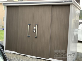 の物置・屋外倉庫 エルモ 積雪型( LMDS-2911-DW) 施工例