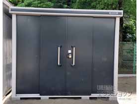 の物置・屋外倉庫 エルモ 一般型 2570×1520×2120（LMD-2515） LMD-2515-SM 施工例