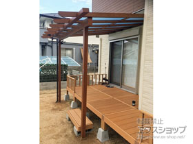 のテラス屋根 サザンテラス (パーゴラ仕様) テラスタイプ 単体 施工例